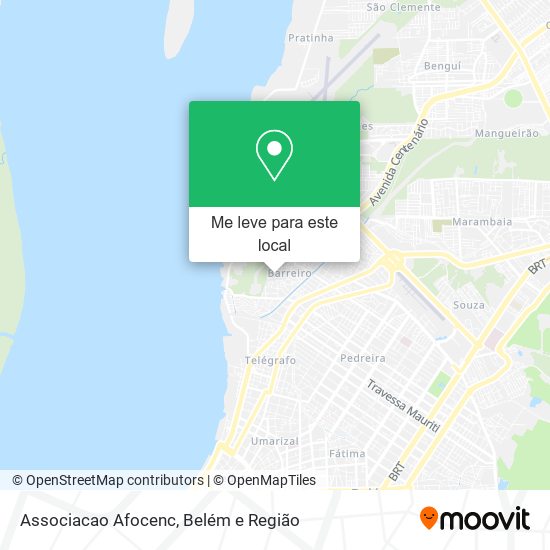 Associacao Afocenc mapa