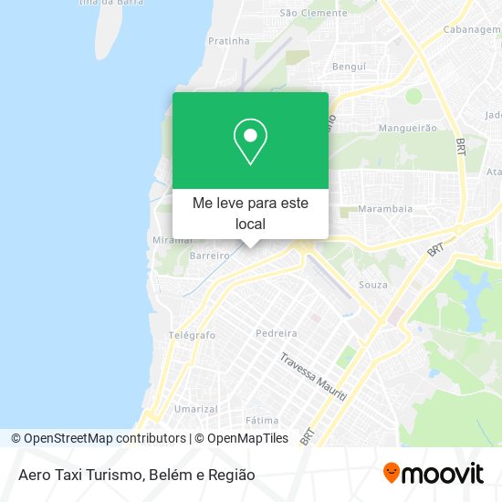 Aero Taxi Turismo mapa