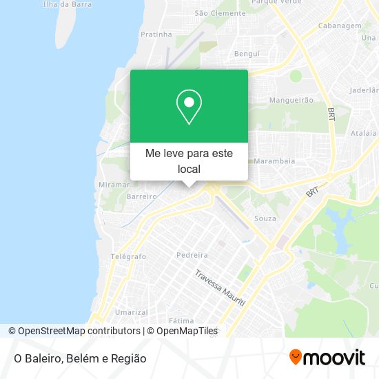 O Baleiro mapa