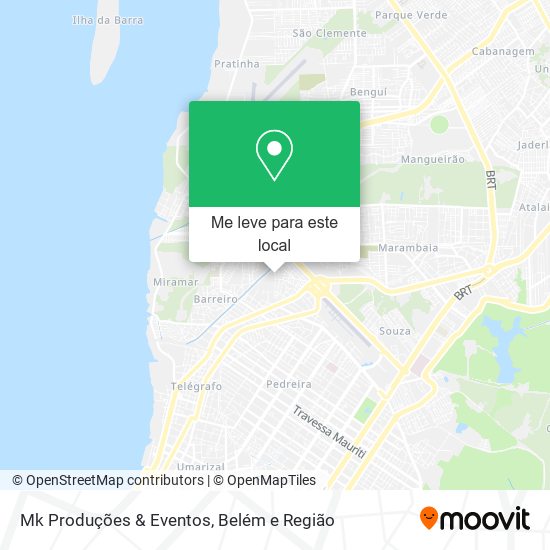 Mk Produções & Eventos mapa