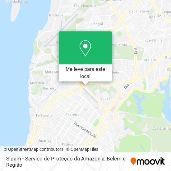 Sipam - Serviço de Proteção da Amazônia mapa