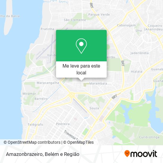 Amazonbrazeiro mapa