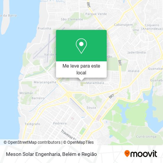 Meson Solar Engenharia mapa