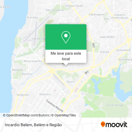 Incardio Belem mapa