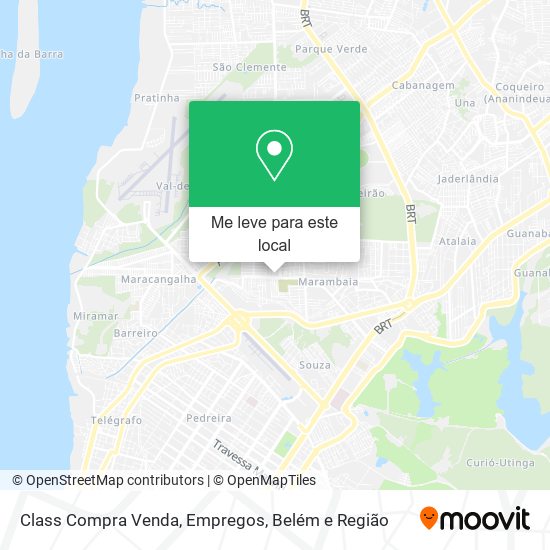 Class Compra Venda, Empregos mapa