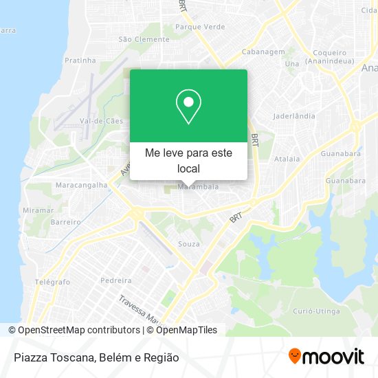 Piazza Toscana mapa