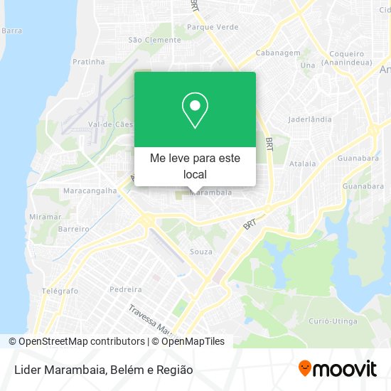 Lider Marambaia mapa