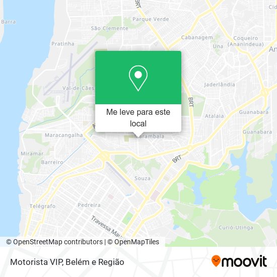 Motorista VIP mapa