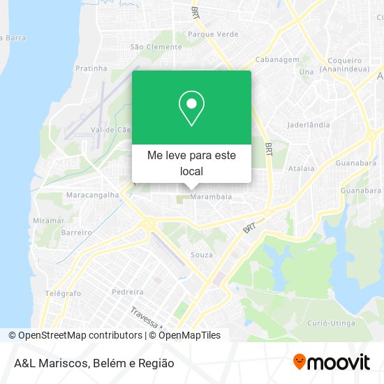 A&L Mariscos mapa
