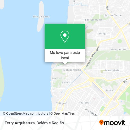 Ferry Arquitetura mapa