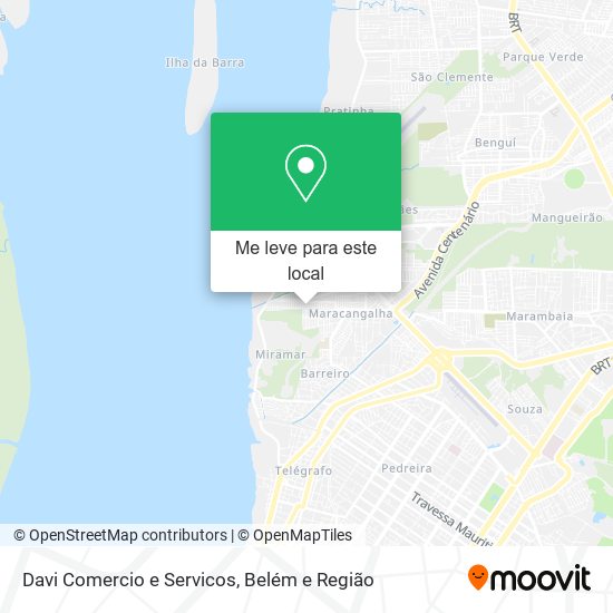 Davi Comercio e Servicos mapa
