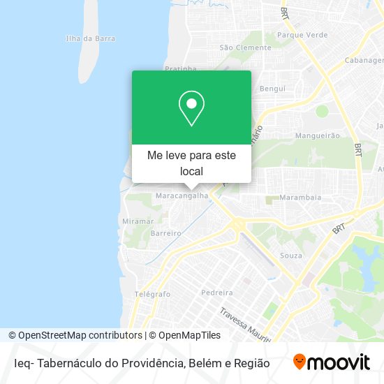 Ieq- Tabernáculo do Providência mapa