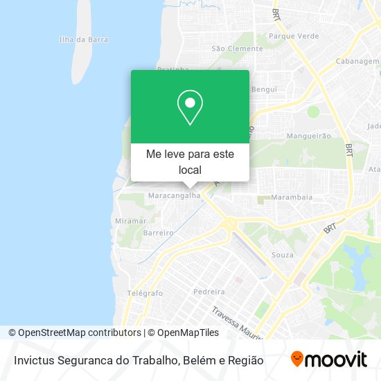 Invictus Seguranca do Trabalho mapa