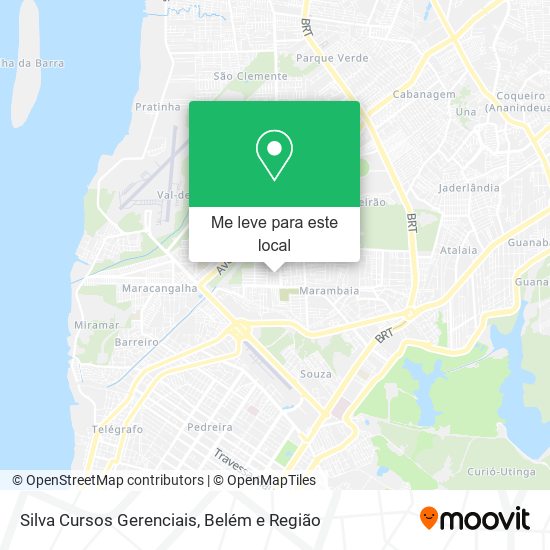 Silva Cursos Gerenciais mapa