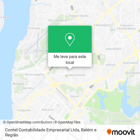 Contel Contabilidade Empresarial Ltda mapa