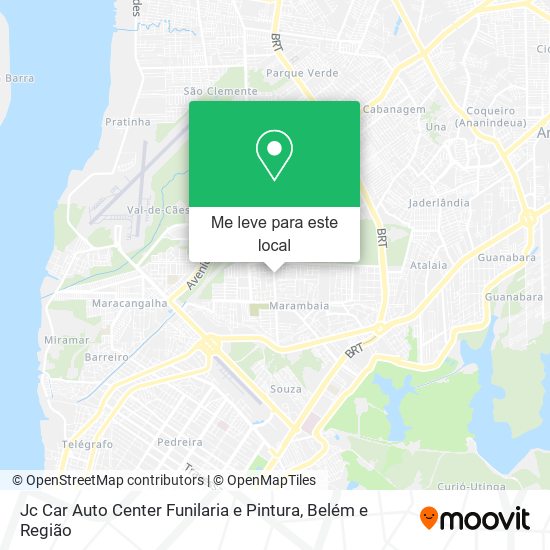 Jc Car Auto Center Funilaria e Pintura mapa