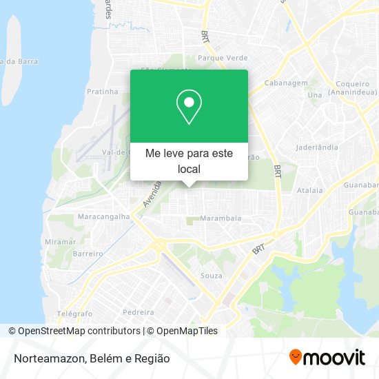 Norteamazon mapa