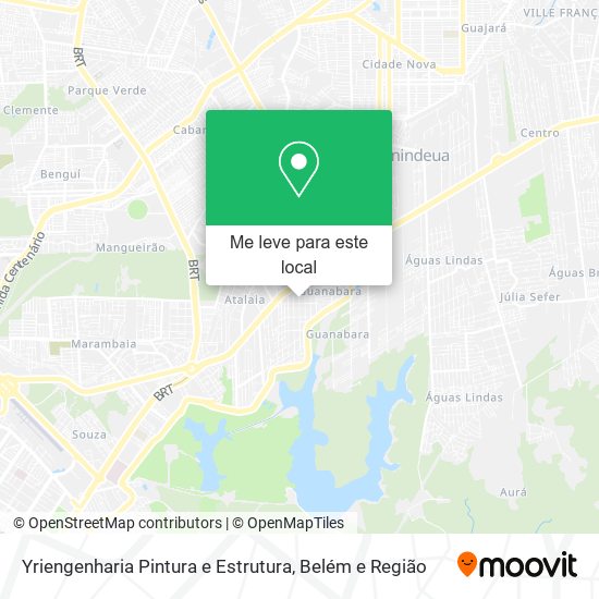 Yriengenharia Pintura e Estrutura mapa