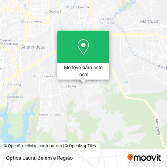 Óptica Laura mapa