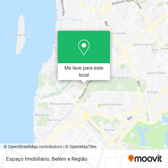 Espaço Imobiliário mapa