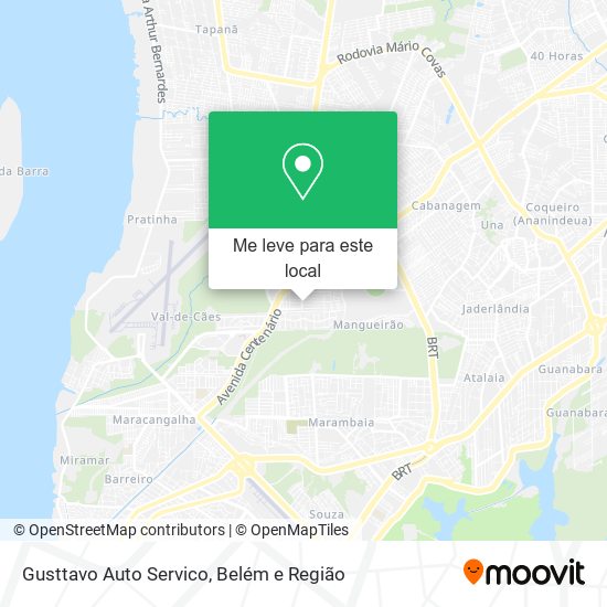 Gusttavo Auto Servico mapa