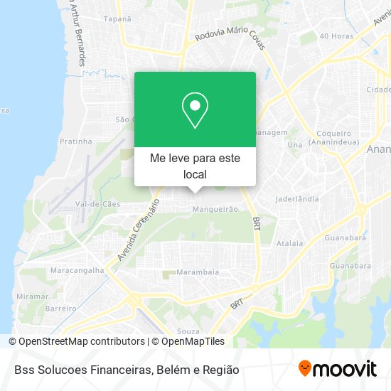 Bss Solucoes Financeiras mapa