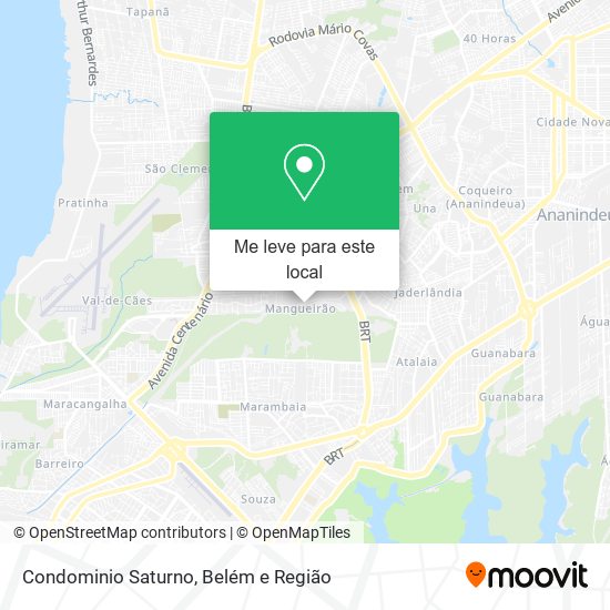 Condominio Saturno mapa