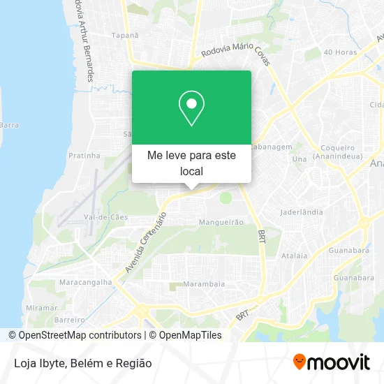 Loja Ibyte mapa