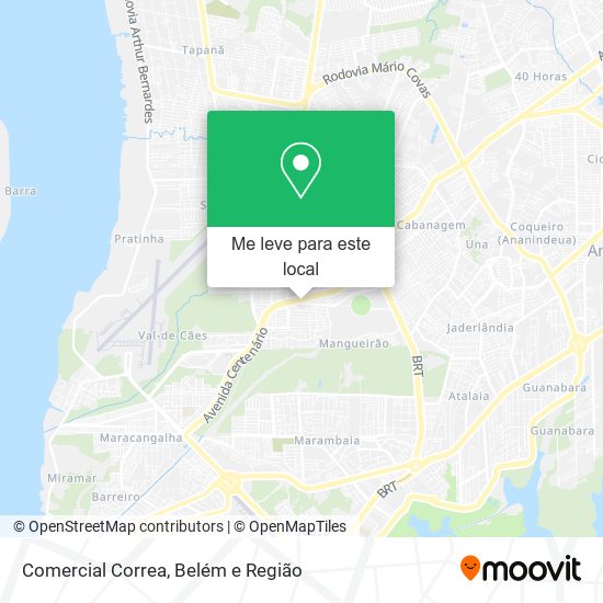 Comercial Correa mapa