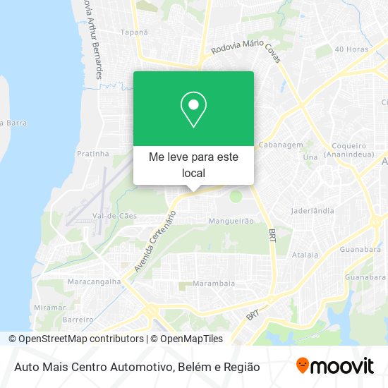 Auto Mais Centro Automotivo mapa