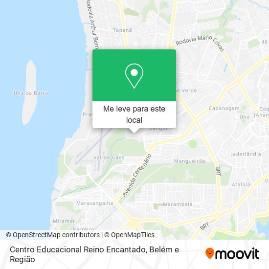 Centro Educacional Reino Encantado mapa
