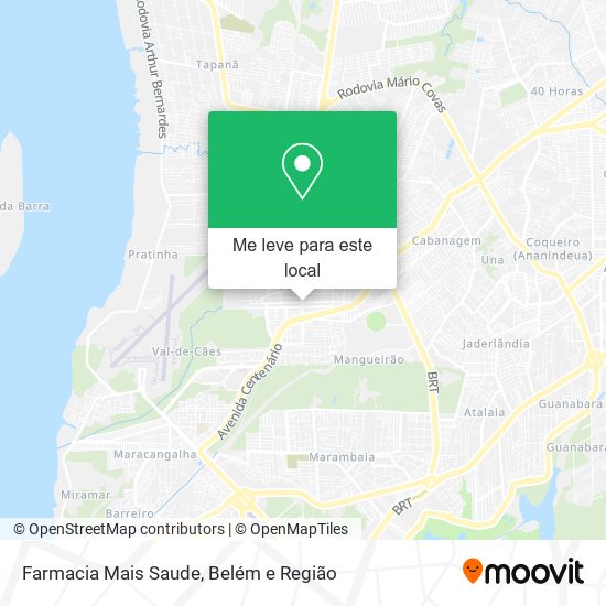 Farmacia Mais Saude mapa