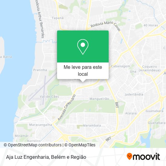 Aja Luz Engenharia mapa