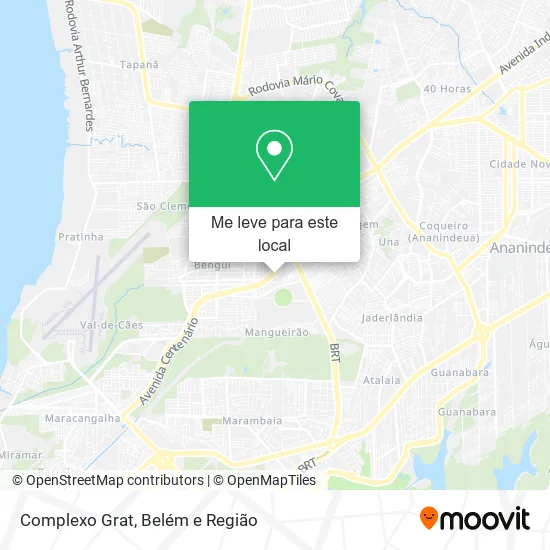 Complexo Grat mapa