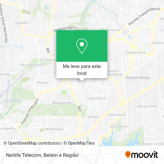 Netlife Telecom mapa