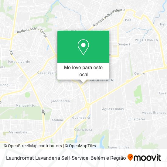 Laundromat Lavanderia Self-Service mapa