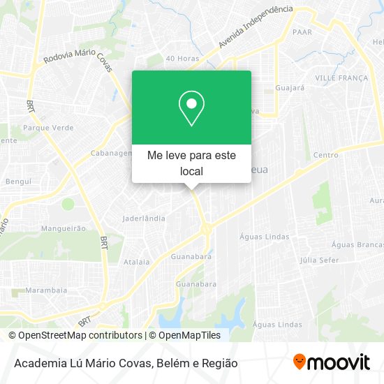 Academia Lú Mário Covas mapa