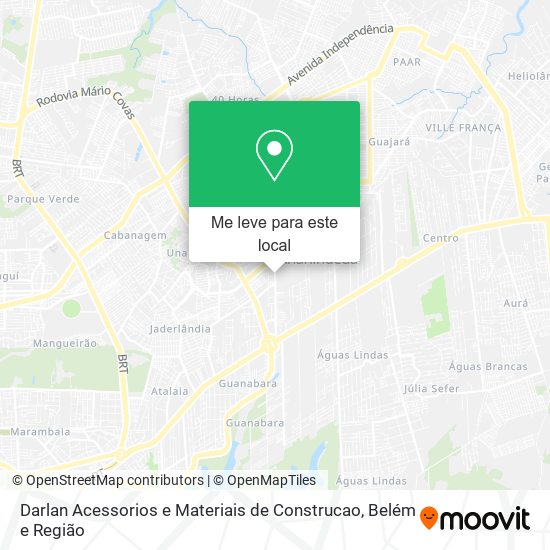 Darlan Acessorios e Materiais de Construcao mapa