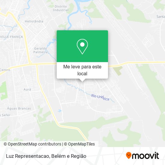 Luz Representacao mapa