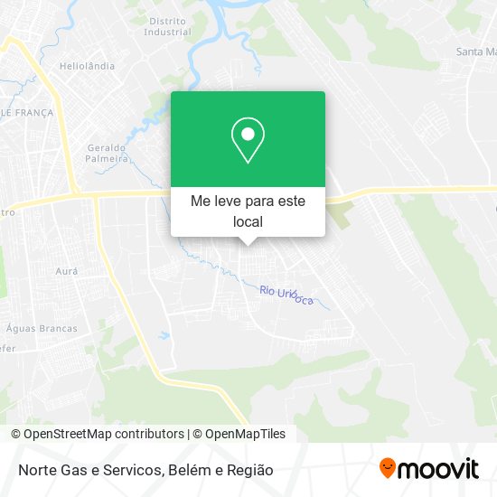 Norte Gas e Servicos mapa