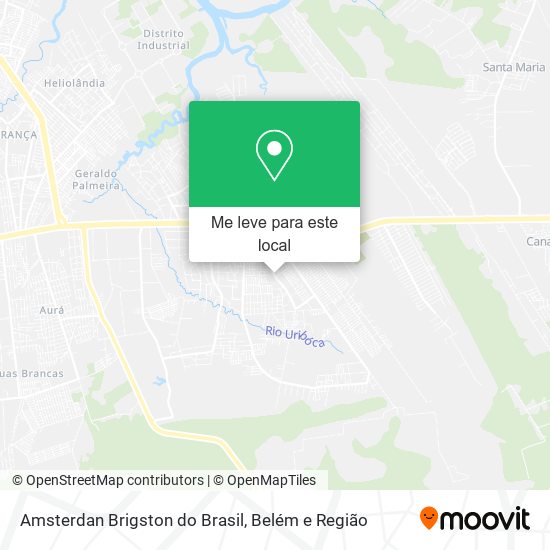 Amsterdan Brigston do Brasil mapa