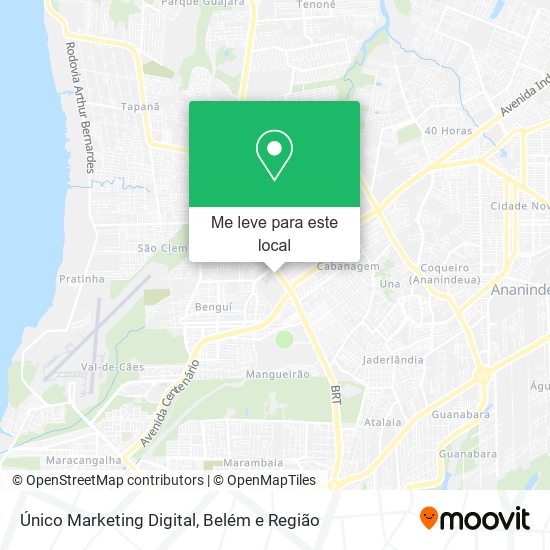 Único Marketing Digital mapa