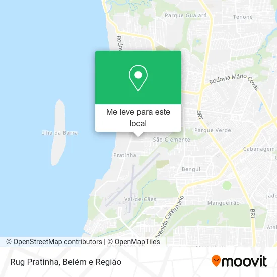 Rug Pratinha mapa