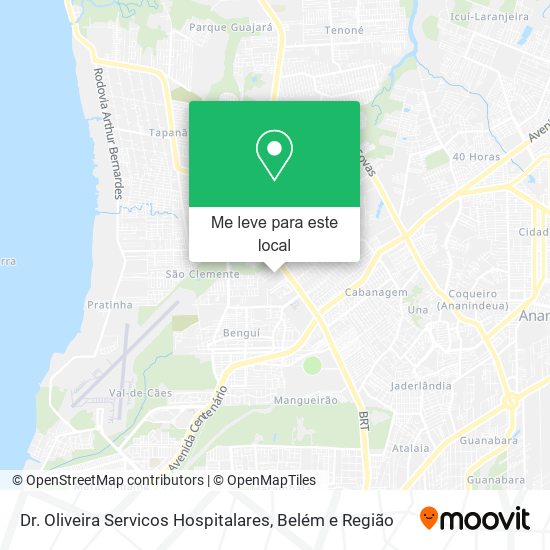 Dr. Oliveira Servicos Hospitalares mapa