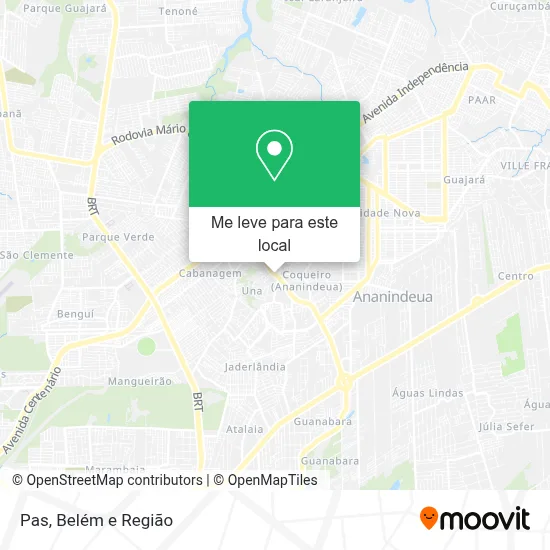 Pas mapa