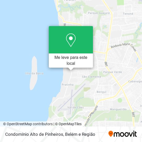 Condomínio Alto de Pinheiros mapa