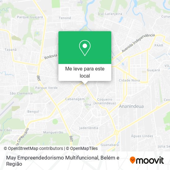 May Empreendedorismo Multifuncional mapa