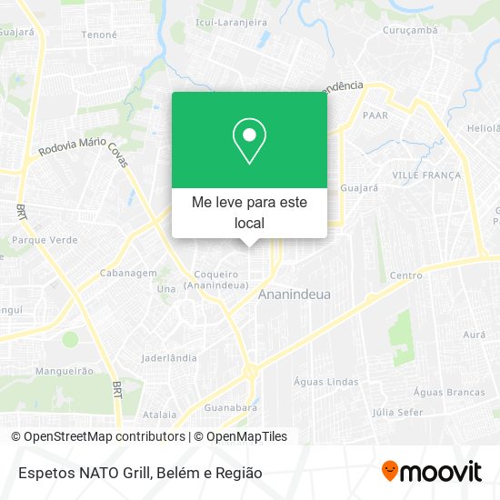 Espetos NATO Grill mapa