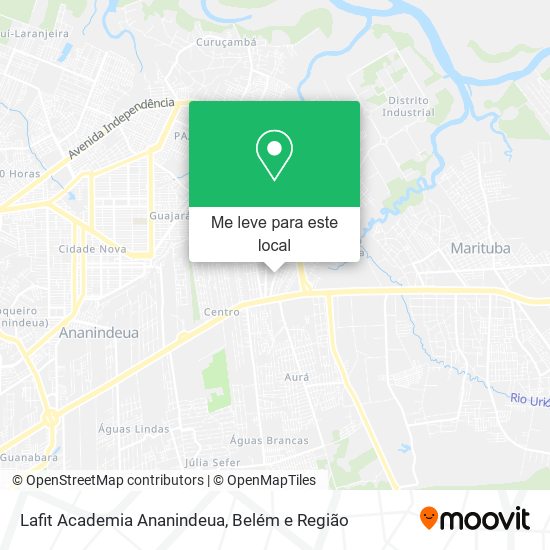 Lafit Academia Ananindeua mapa
