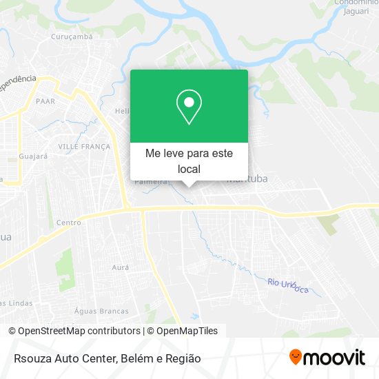 Rsouza Auto Center mapa